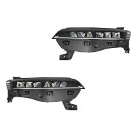 Headlight Set left right 12 V LED HELLA suitable for...