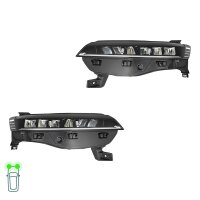 Headlight Set left right 12 V LED HELLA suitable for...
