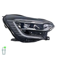 Headlight Set left right 12 V LED HELLA suitable for RENAULT CAPTUR