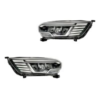 Headlight Set left right 12 V LED HELLA suitable for e.g....