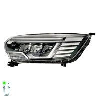 Headlight Set left right 12 V LED HELLA suitable for e.g. RENAULT TRAFIC