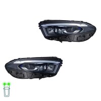 Headlight Set left right 12 V LED Matrix HELLA for e.g....