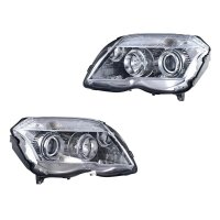 Headlight Set left right 12 V H7/H7 W5W WY5W PY21W HELLA...