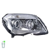 Headlight Set left right 12 V H7/H7 W5W WY5W PY21W HELLA for MB GLK-CLASS