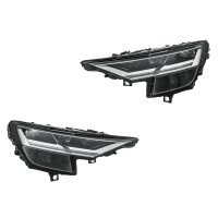Headlight Set left right 12 V LED HELLA suitable for AUDI Q8