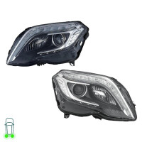 Headlight Set left right 12 V D1S Bi-Xenon HELLA for e.g....