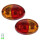Rear Light Set left right 24 V P21/5W P21W HELLA suitable for BOMAG
