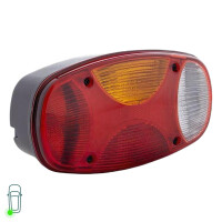 Rear Light Set left right 12 V R10W P21W HELLA suitable for VOLVO