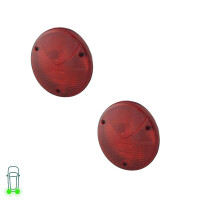 Rear Light Set left right 12 V P21/5W HELLA suitable for...