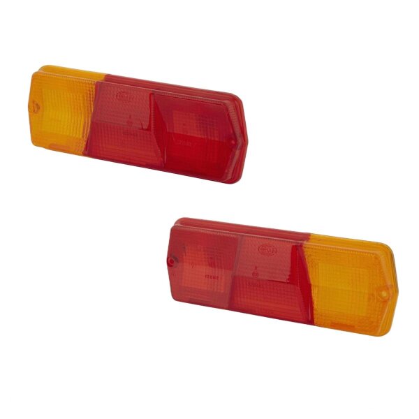 Rear Light Set left right P21W R10W HELLA suitable for e.g. MB T2