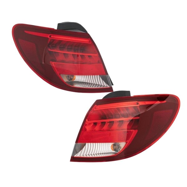 Rückleuchten-Set links rechts 12 V LED PY21W HELLA für MB B-KLASSE