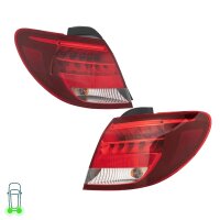 Rear Light Set left right 12 V LED PY21W HELLA for MB...