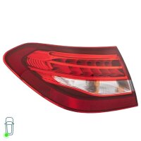 Rear Light Set left right 12 V LED PY21W HELLA for MB C-CLASS