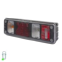 Rear Light Set left right 24 V LED P21W PY21W HELLA for various vehicles