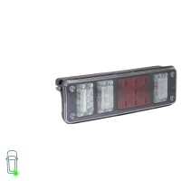 Rear Light Set left right 24 V LED HELLA suitable for FELDBINDER