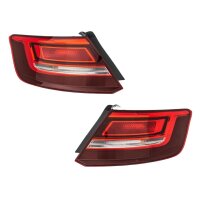 Rear Light Set left right 12 V W21W Halogen HELLA for...