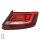 Rear Light Set left right 12 V W21W Halogen HELLA for AUDI A3