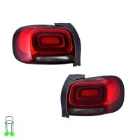 Rear Light Set left right 12 V W21/5W WY21W HELLA for...