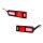 Rear Light Set left right 24 V LED HELLA suitable for various vehicles