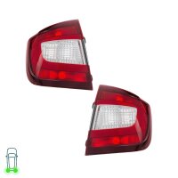 Rear Light Set left right P21/4W P21W PY21W W3W HELLA for...