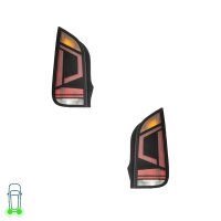 Rear Light Set left right 12 V P21/4W W16W W5W Halogen...