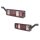 Rear Light Set left right 24 V LED P21W PY21W HELLA for various vehicles