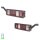 Rear Light Set left right 24 V LED P21W PY21W HELLA for various vehicles