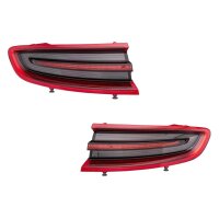 Rear Light Set left right 12 V LED HELLA suitable for...