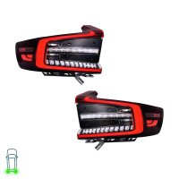 Rear Light Set left right 12 V LED HELLA suitable for...