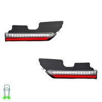 Rear Light Set left right 12 V LED HELLA suitable for...