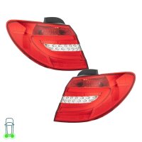 Rear Light Set left right 12 V LED P21W HELLA for MB B-CLASS