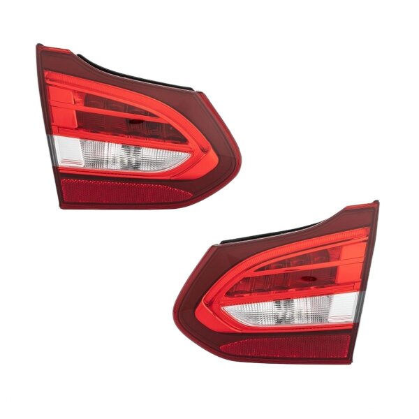 Rückleuchten-Set links rechts 12 V LED W16W HELLA für MB C-KLASSE