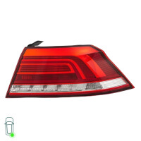 Rear Light Set left right 12 V LED HELLA suitable for VW PASSAT