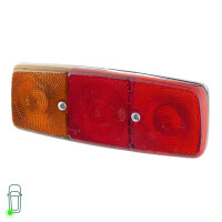 Rear Light Set left right 12 V 24 V P21W R10W Halogen HELLA for MB