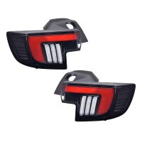 Rear Light Set left right 12 V LED HELLA suitable for...