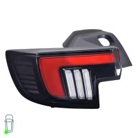 Rear Light Set left right 12 V LED HELLA suitable for OPEL MOKKA