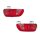 Rear Light Set left 12 V P21/5W PY21W HELLA for e.g. CITROËN C4