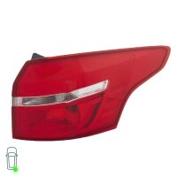 Rear Light Set left right 12 V LED P21W PY21W HELLA for FORD FOCUS