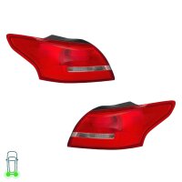 Rear Light Set left right P21W PY21W HELLA suitable for...