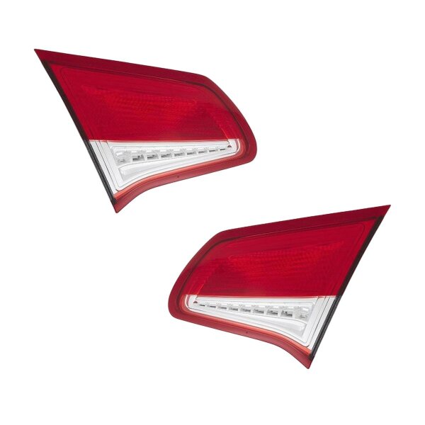 Rear Light Set left right inner part HELLA for e.g. CITROËN C4