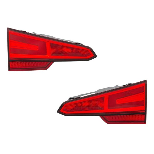Rückleuchten-Set links rechts H21W W16W Glühlampen-Technologie HELLA für AUDI A4