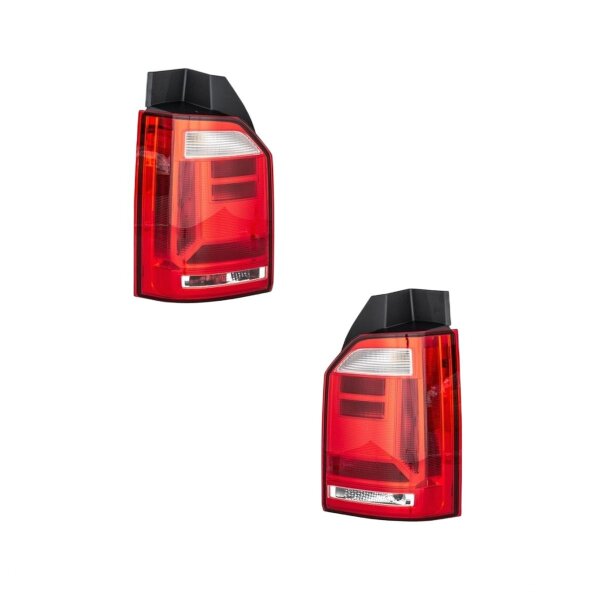 Rear Light Set left right 12 V P21/5W W21W W5W Halogen HELLA for e.g. VW