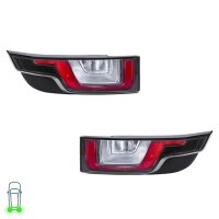 Rear Light Set left right 12 V LED W16W HELLA for LAND...