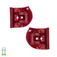 Rear Light Set left right P21W PY21W W5W HELLA for SKODA...