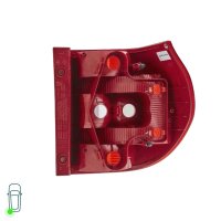 Rear Light Set left right P21W PY21W W5W HELLA for SKODA YETI