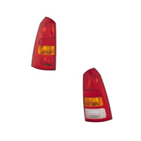 Rear Light Set left right P21W W5W HELLA suitable for...