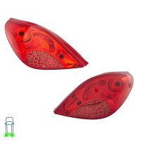 Rückleuchten-Set links rechts 12 V P21W PY21W W5W...