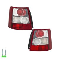 Rear Light Set left right 12 V P21/5W P21W HELLA for LAND...
