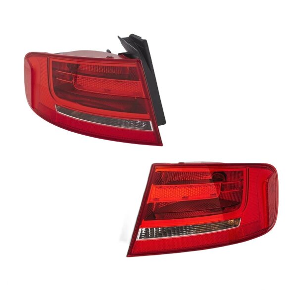 Rückleuchten-Set links/rechts P21W HELLA für AUDI A4 (8K2, B8)
