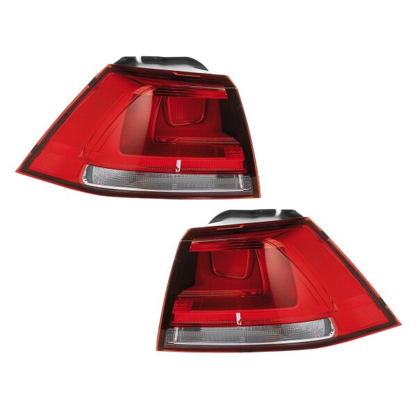 Rückleuchten-Set links rechts 12 V W21W WY21W HELLA für u.a. VW GOLF